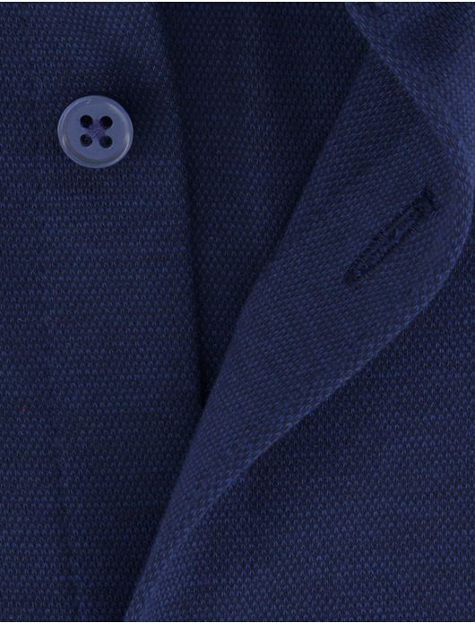 Desoto korte mouw overhemd navy