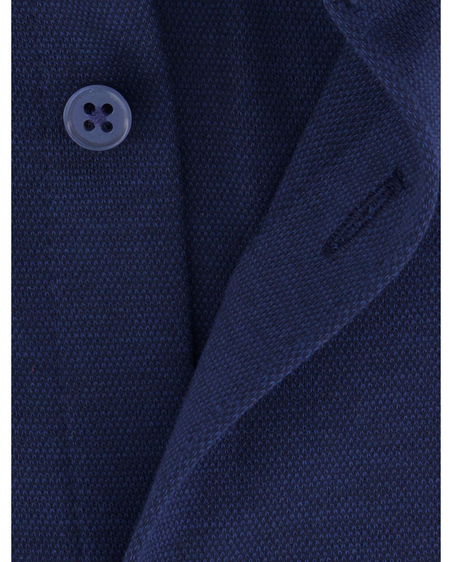 Desoto korte mouw overhemd navy