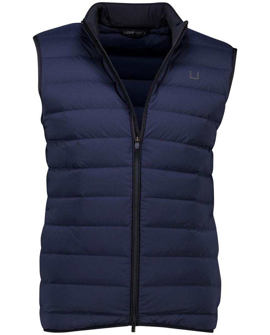 UBR bodywarmer donkerblauw effen