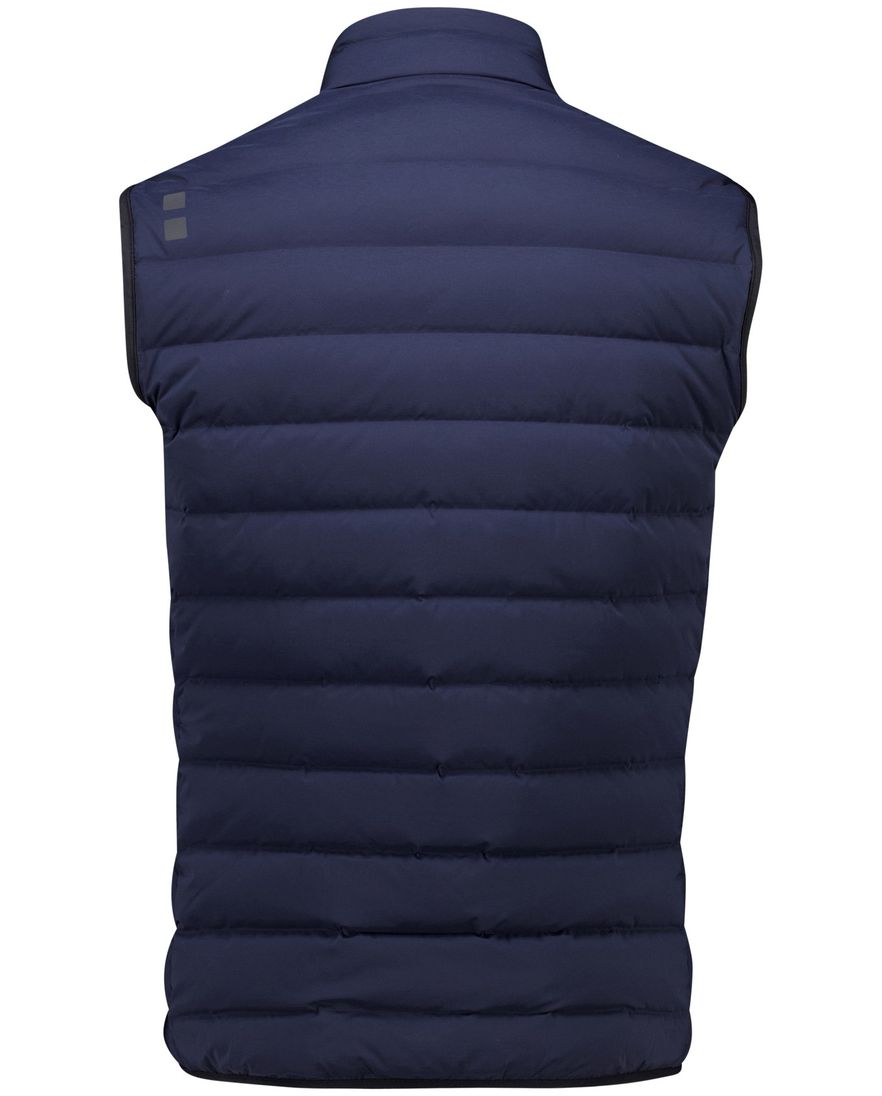 UBR bodywarmer donkerblauw effen