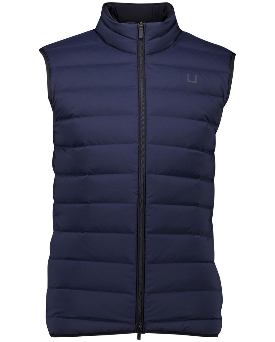 UBR bodywarmer donkerblauw effen