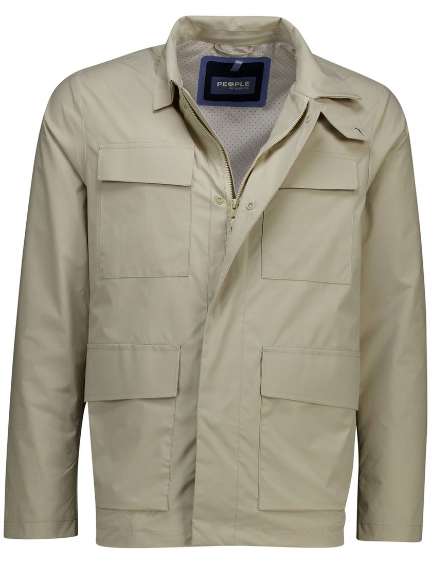 People of Shibuya zomerjas KASUGA beige