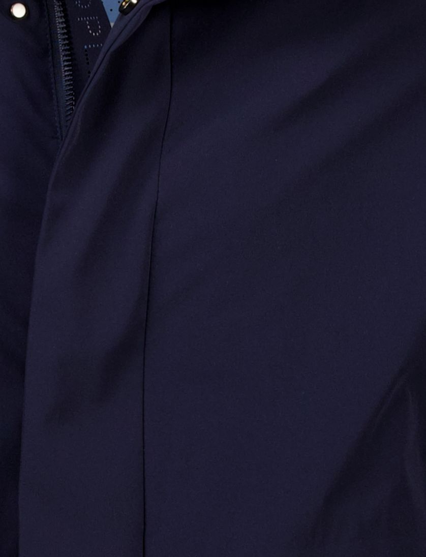 People of Shibuya zomerjas donkerblauw afneembare capuchon