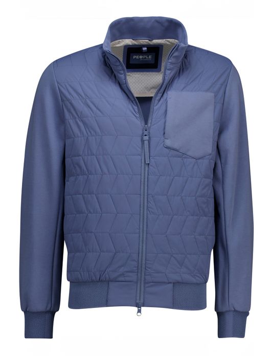 People of Shibuya tussenjas MACHIDA blauw