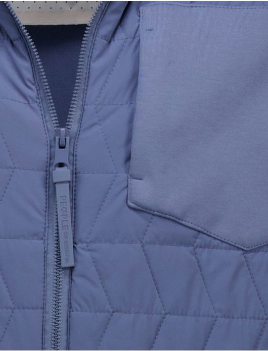 People of Shibuya tussenjas MACHIDA blauw