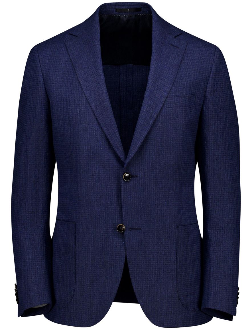 Dressler regular fit colbert blauw