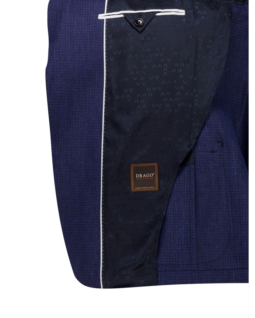 Dressler regular fit colbert blauw