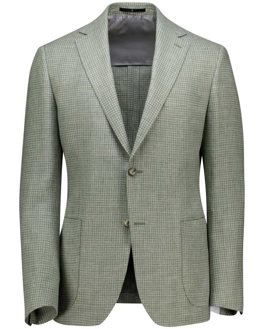 Dressler Colbert groen geruit