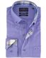 Portofino overhemd blauw gemeleerd