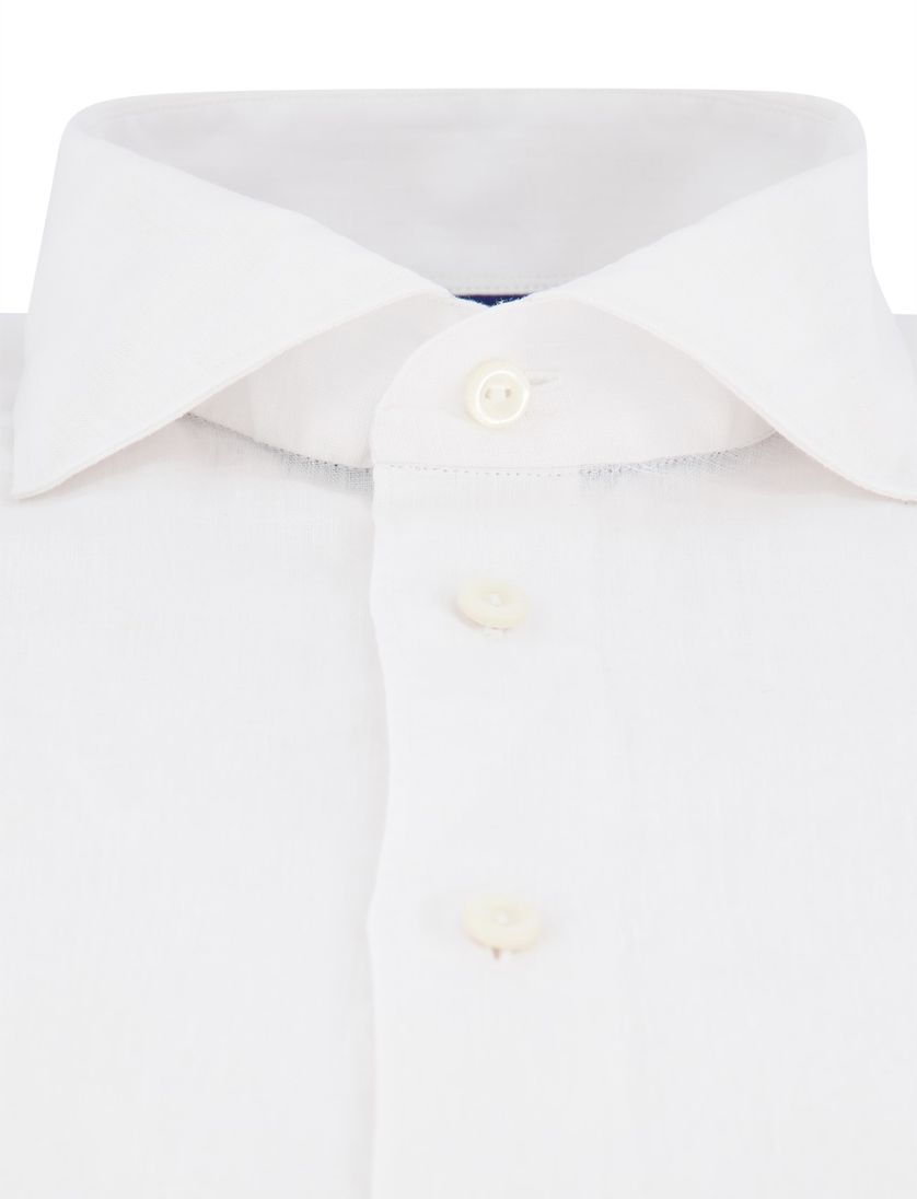 Eton linnen overhemd Contemporary wit