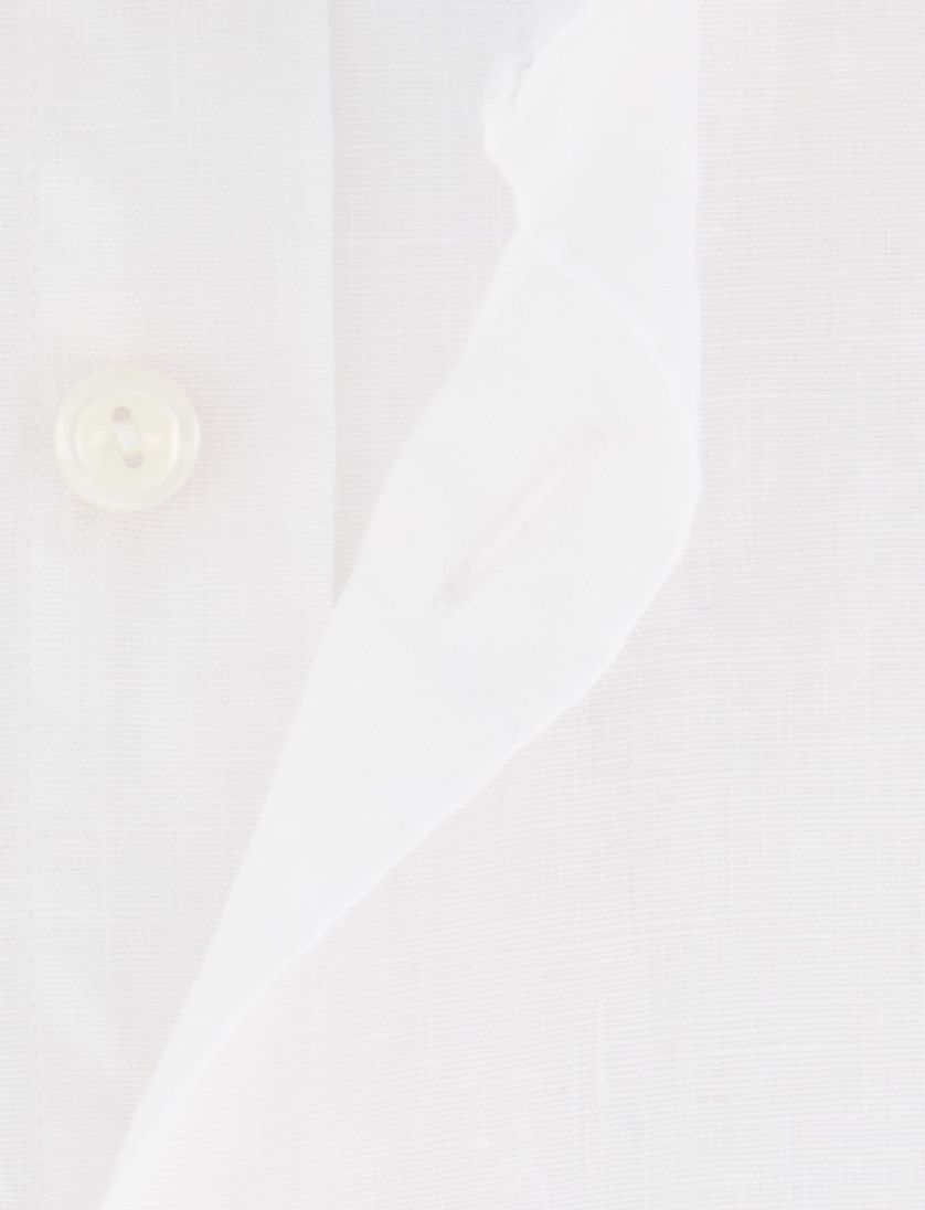 Eton linnen overhemd Contemporary wit