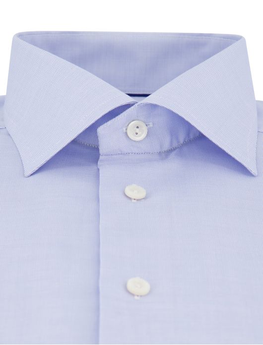 Eton Classic overhemd kreukvrij blauw