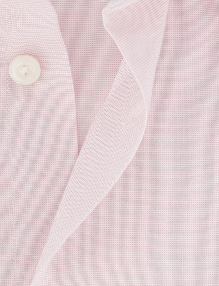 Eton overhemd Classic roze katoen wijde fit