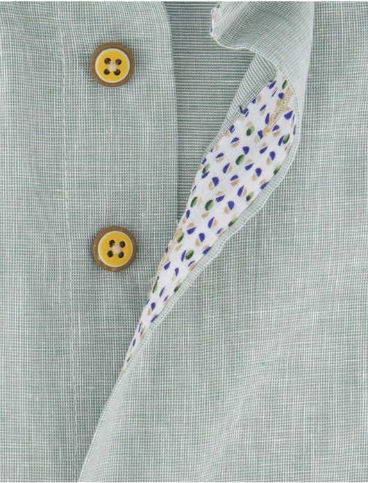 Portofino overhemd Regular Fit groen