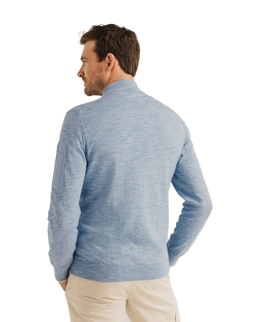 State of Art vest lichtblauw gemêleerd