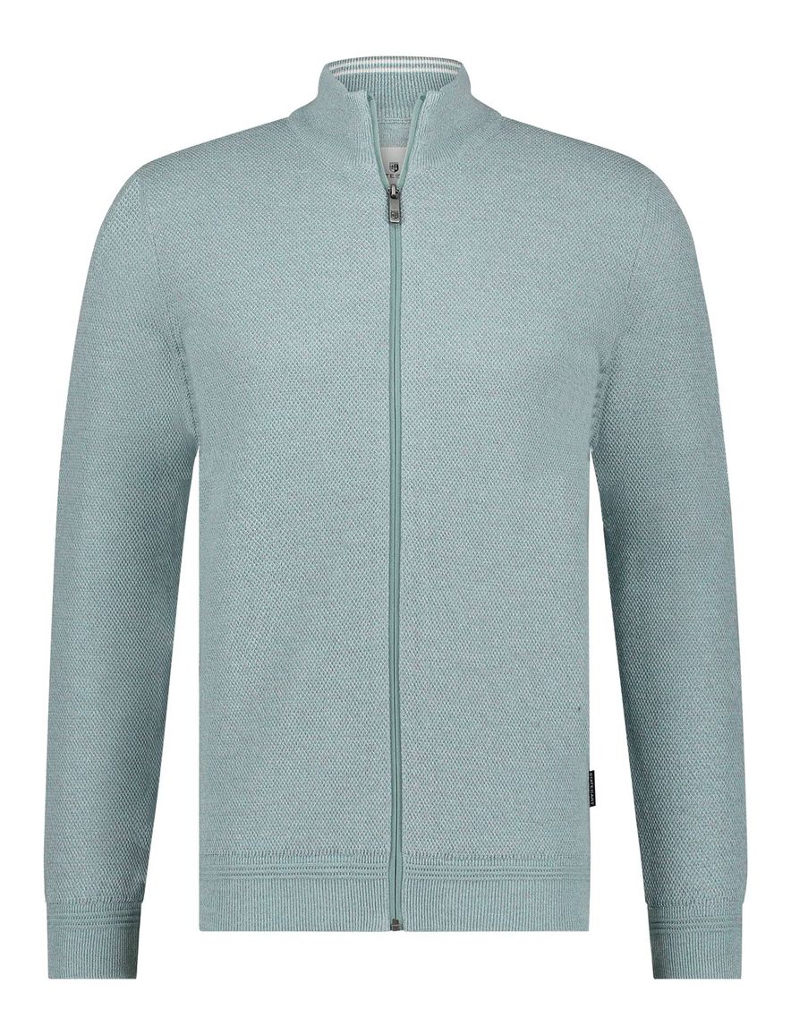 State of Art vest lichtblauw structuur