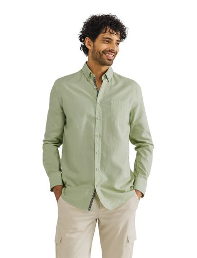 State of Art State of Art Shirt overhemd groen