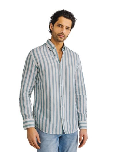 State of Art casual overhemd wit State of Art Regular Fit