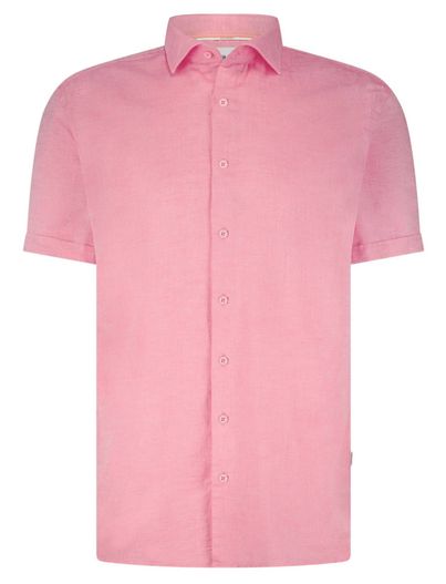 State of Art State of Art overhemd roze effen
