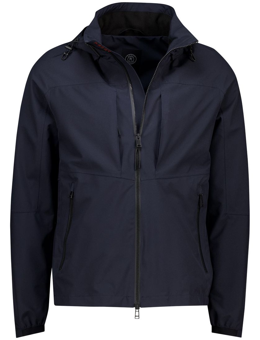 Reset zomerjas donkerblauw afneembare capuchon