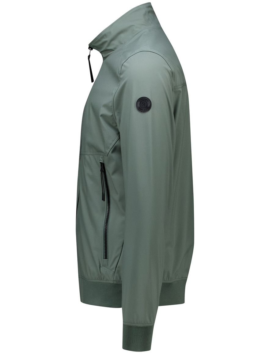 Reset zomerjas Cadiz groen effen normale fit