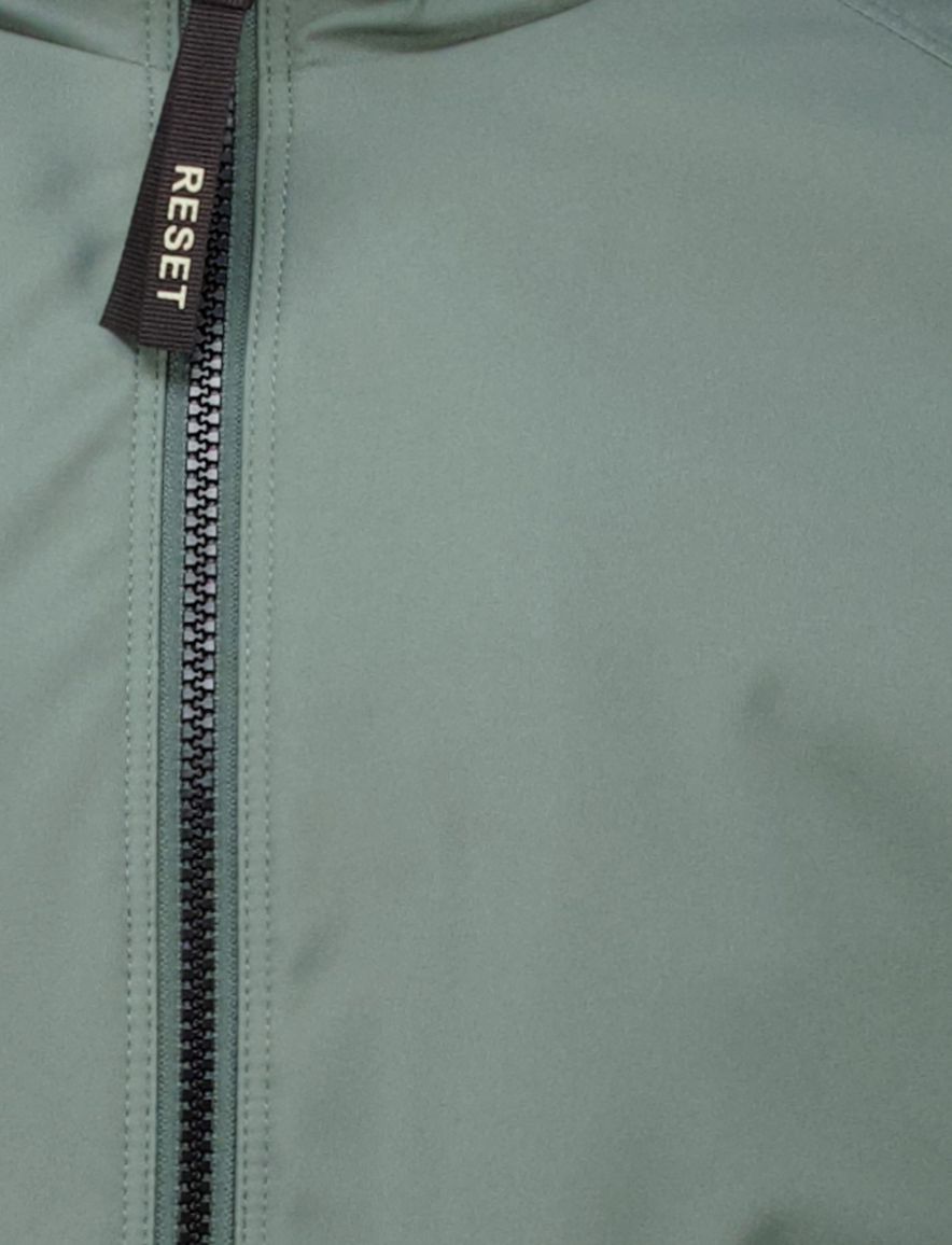 Reset zomerjas Cadiz groen effen normale fit