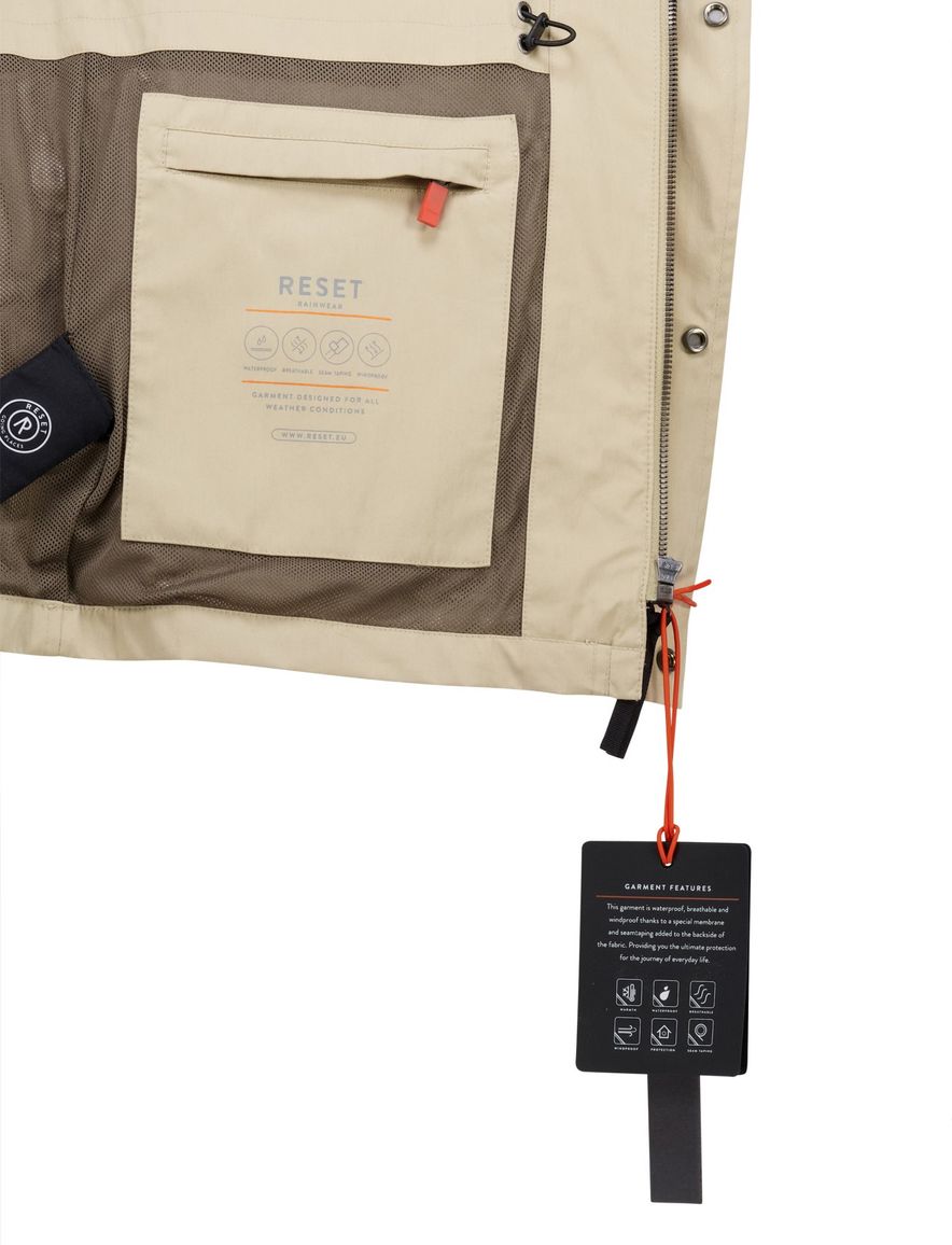 Reset tussenjas beige