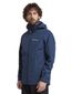 Regenjas Tenson blauw effen capuchon
