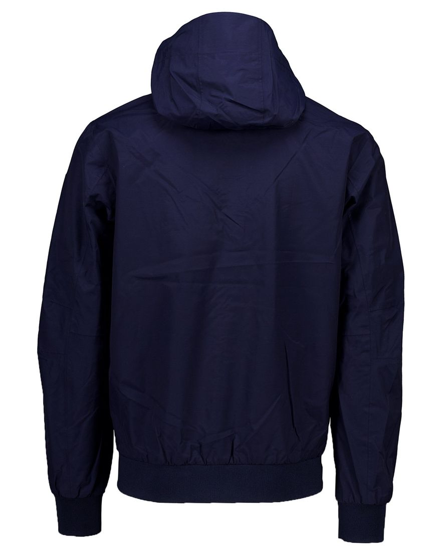 Tenson tussenjas Andrew navy afneembare capuchon