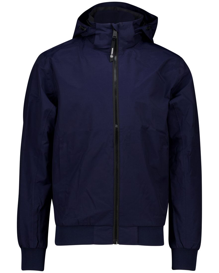 Tenson tussenjas Andrew navy afneembare capuchon
