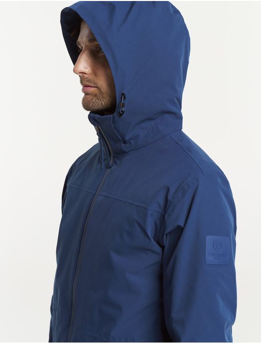 Tenson tussenjas Cloudburst blauw