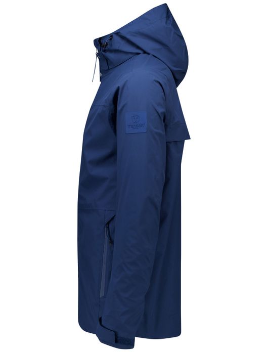 Tenson tussenjas Cloudburst blauw