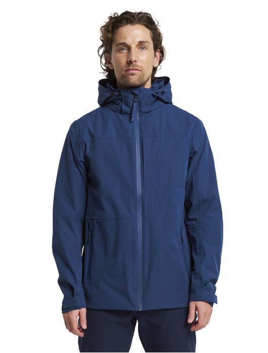 Tenson tussenjas Cloudburst blauw