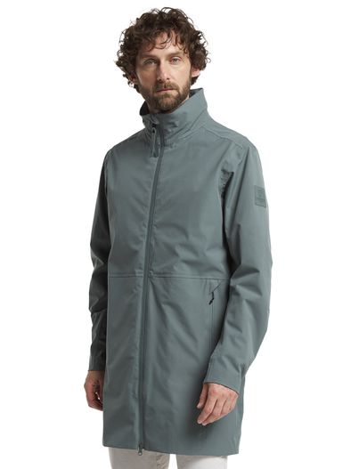 Tenson Tenson tussenjas lang Cloudburst groen waterafstotend