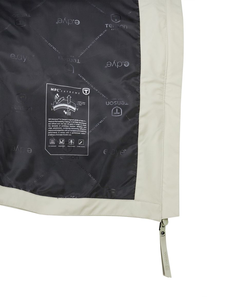 Tenson tussenjas lang Cloudburst beige