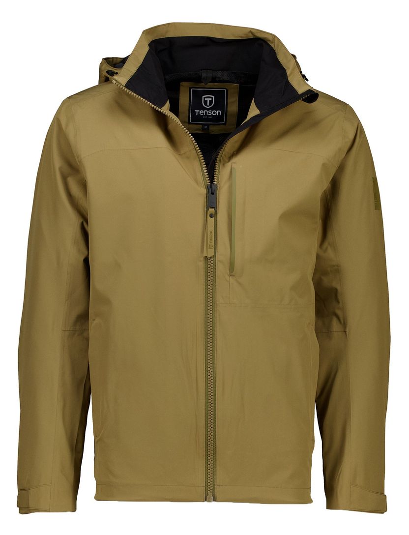 Tenson tussenjas bruin Damien waterdicht