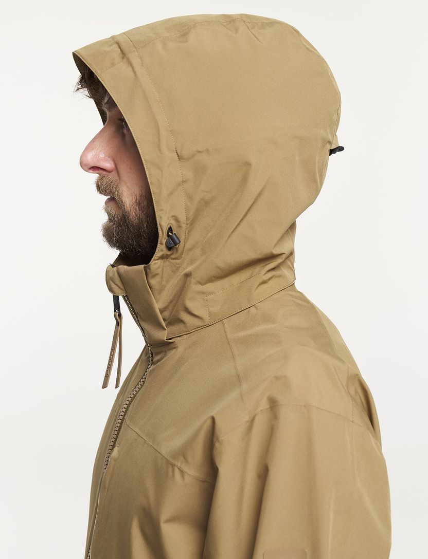 Tenson tussenjas bruin Damien waterdicht