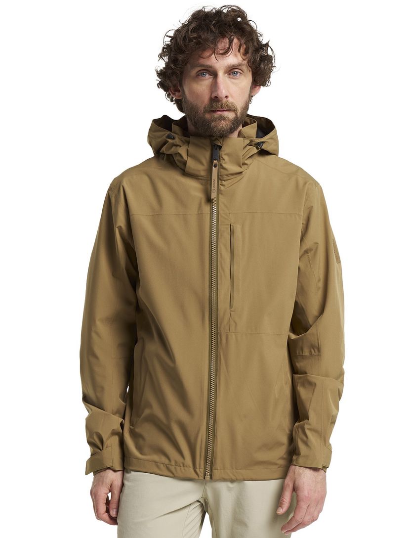 Tenson tussenjas bruin Damien waterdicht