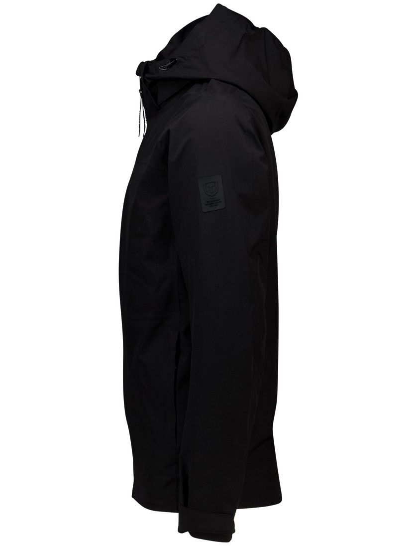 Tenson tussenjas Damien zwart waterdicht