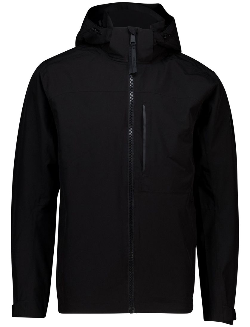 Tenson tussenjas Damien zwart waterdicht