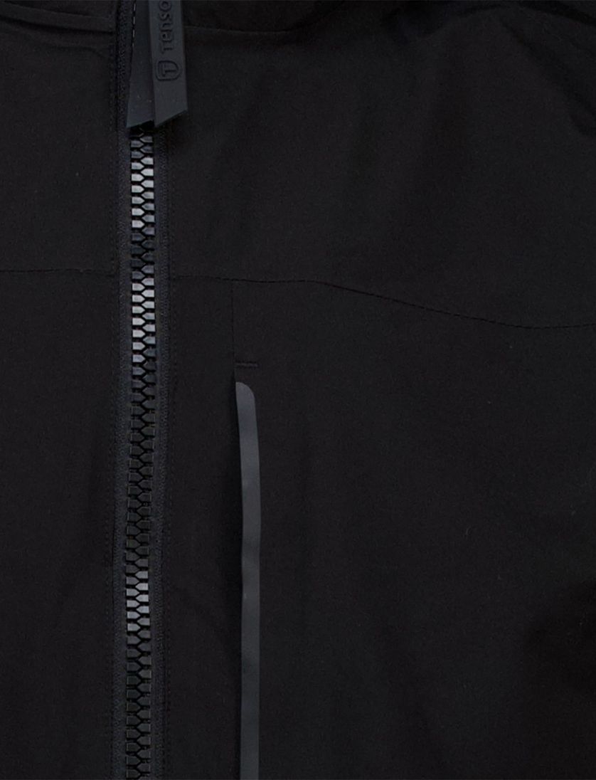 Tenson tussenjas Damien zwart waterdicht