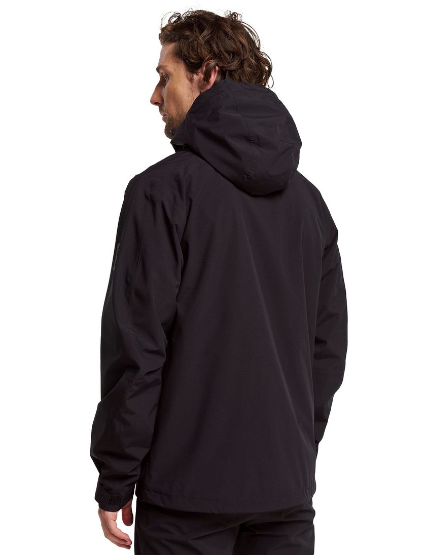 Tenson tussenjas Damien zwart waterdicht