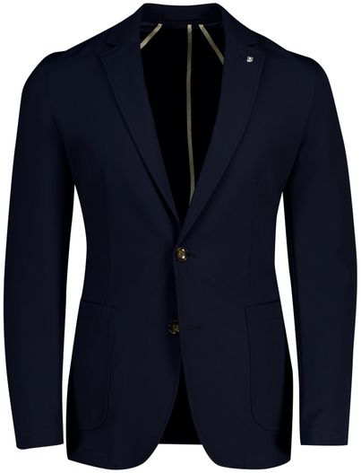 Born With Appetite Born with Appetite Lind unlined jacket donkerblauw slim fit