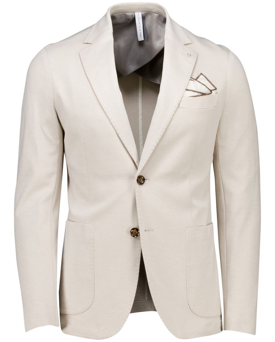 Born With Appetite Mylo Jersey jacket beige met borstzak