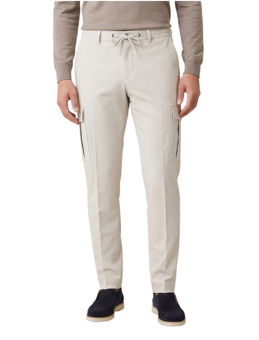 Born with appetite cargo broek grijs