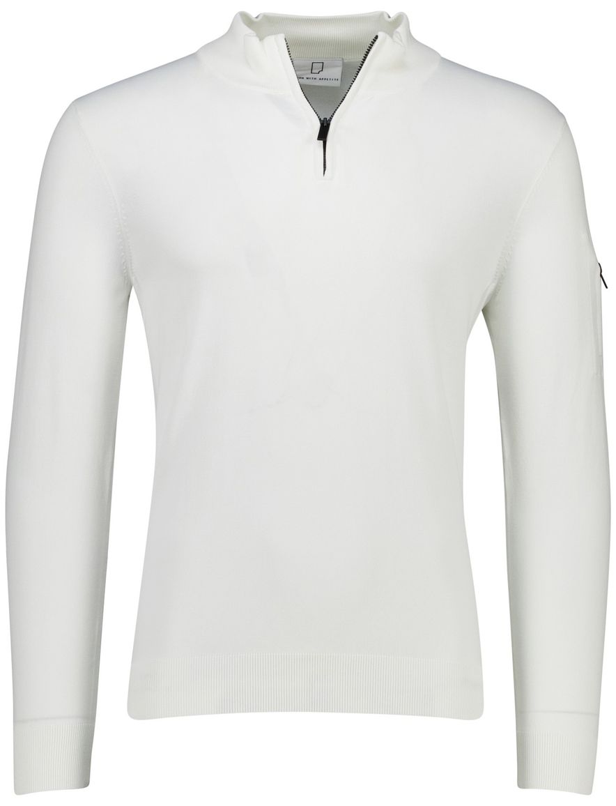 Born with Appetite race trui half zip wit