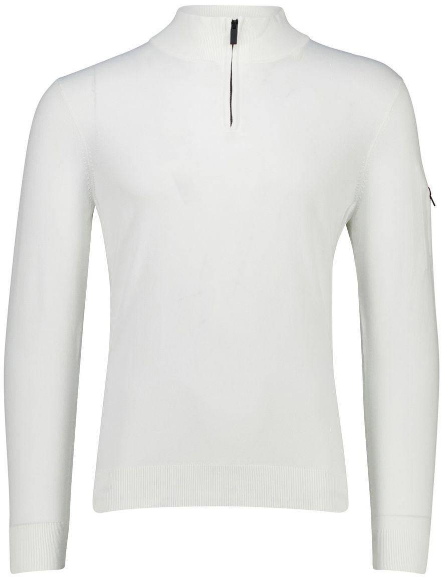 Born with Appetite race trui half zip wit