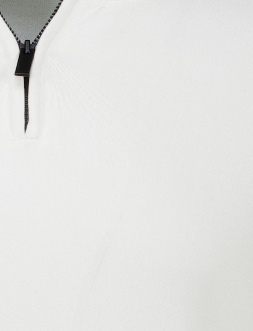 Born with Appetite race trui half zip wit