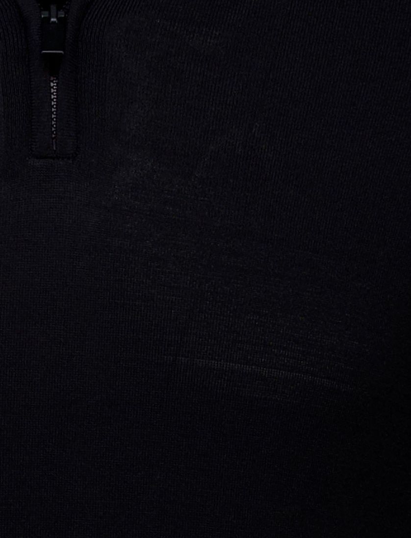 Born with Appetite pullover zwart effe slim fit