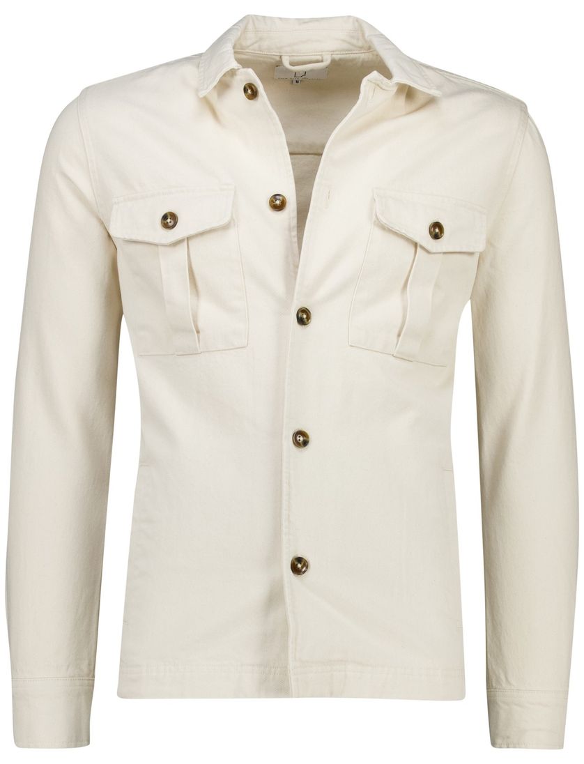 Born with Appetite Owen shirtjacket creme katoen